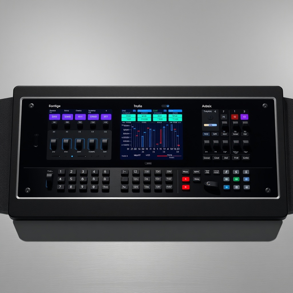 Kone MonoSpace 500 kontrol panelinin yakından çekimi