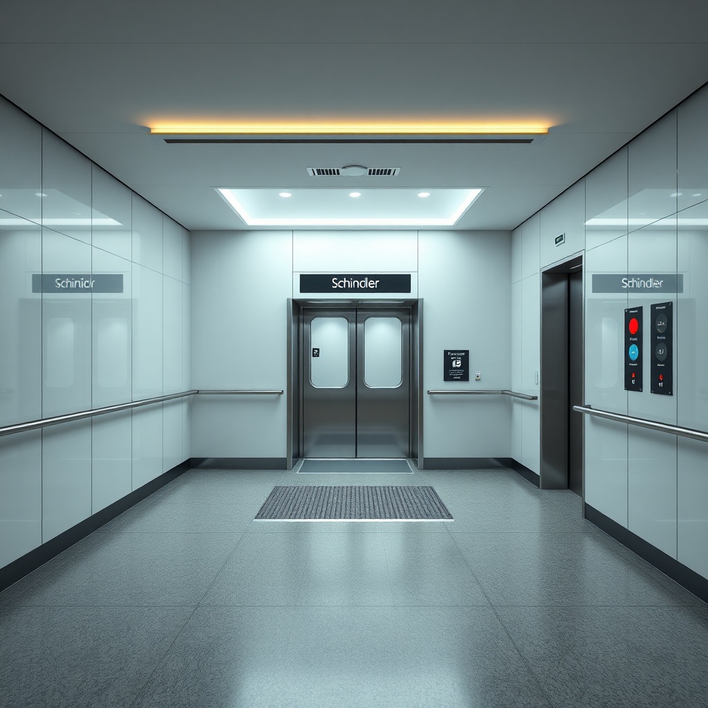 <Yeni nesil Schindler 5500 kabin içi